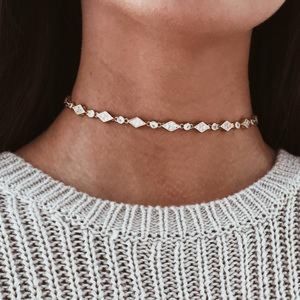 Dainty Diamond choker